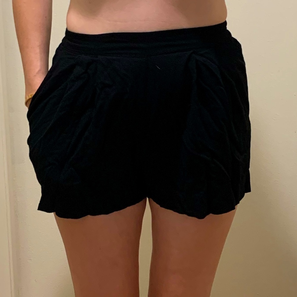 H&M Divided black, high waist shorts Size 2